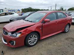 Salvage cars for sale at Hillsborough, NJ auction: 2016 Mitsubishi Lancer ES