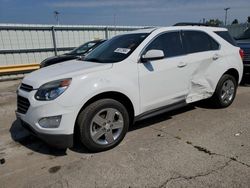 Salvage cars for sale at Dyer, IN auction: 2016 Chevrolet Equinox LT