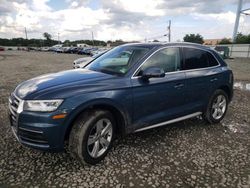 Audi salvage cars for sale: 2018 Audi Q5 Premium Plus