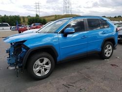 Salvage cars for sale at Littleton, CO auction: 2021 Toyota Rav4 XLE