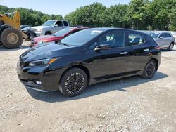 Salvage cars for sale at North Billerica, MA auction: 2023 Nissan Leaf SV Plus