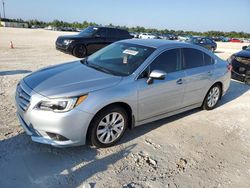 Subaru salvage cars for sale: 2016 Subaru Legacy 2.5I Premium