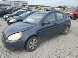 Salvage cars for sale at Earlington, KY auction: 2009 Hyundai Accent GLS