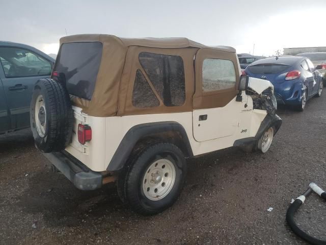 2001 Jeep Wrangler / TJ SE