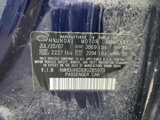 2008 Hyundai Elantra GLS