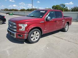 Salvage trucks for sale at Wilmer, TX auction: 2015 Ford F150 Supercrew