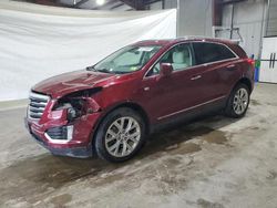 Salvage cars for sale at North Billerica, MA auction: 2017 Cadillac XT5 Luxury