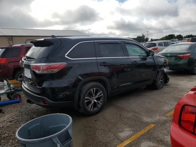 2016 Toyota Highlander XLE