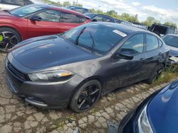 Salvage cars for sale at Woodhaven, MI auction: 2015 Dodge Dart SXT