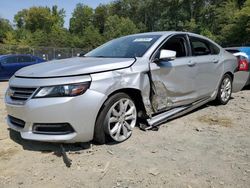 Salvage cars for sale at Waldorf, MD auction: 2019 Chevrolet Impala LT