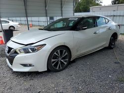 Salvage cars for sale from Copart Augusta, GA: 2018 Nissan Maxima 3.5S