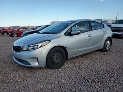 Salvage cars for sale at Phoenix, AZ auction: 2017 KIA Forte LX