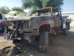 Salvage trucks for sale at Littleton, CO auction: 1984 Chevrolet K30