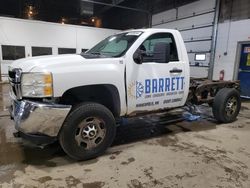 Salvage cars for sale at Blaine, MN auction: 2011 Chevrolet Silverado K2500 Heavy Duty