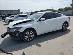 Salvage cars for sale at Wilmer, TX auction: 2012 Honda Accord EXL