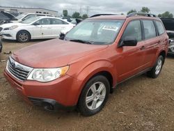 Salvage cars for sale at Elgin, IL auction: 2010 Subaru Forester XS