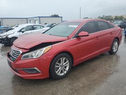 Salvage cars for sale at auction: 2017 Hyundai Sonata SE