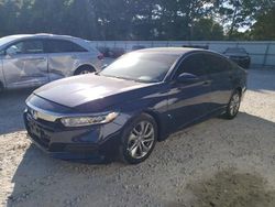 Honda salvage cars for sale: 2018 Honda Accord LX