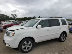 Salvage cars for sale at Des Moines, IA auction: 2012 Honda Pilot EXL