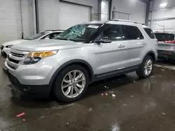 Salvage cars for sale at Ham Lake, MN auction: 2011 Ford Explorer XLT