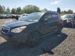 Subaru salvage cars for sale: 2015 Subaru Forester 2.5I Premium