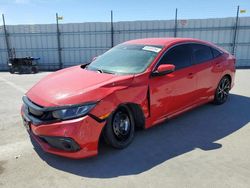 Salvage cars for sale at Antelope, CA auction: 2020 Honda Civic Sport