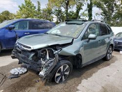 Subaru salvage cars for sale: 2017 Subaru Forester 2.5I Limited