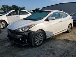 Salvage cars for sale at Spartanburg, SC auction: 2015 Hyundai Elantra SE