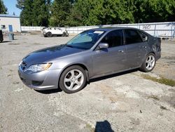 Salvage cars for sale at Arlington, WA auction: 2009 Subaru Legacy 2.5I