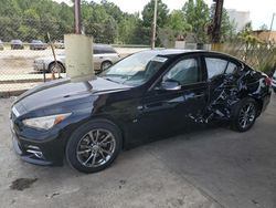 Salvage cars for sale at Gaston, SC auction: 2014 Infiniti Q50 Base