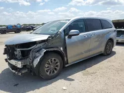 2022 Toyota Sienna XLE en venta en San Antonio, TX