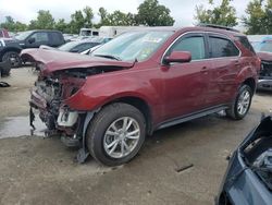 Salvage cars for sale at Bridgeton, MO auction: 2017 Chevrolet Equinox LT