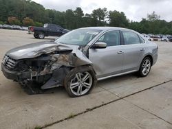 Salvage cars for sale at Gaston, SC auction: 2013 Volkswagen Passat SEL