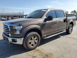 Salvage cars for sale at Tulsa, OK auction: 2015 Ford F150 Supercrew