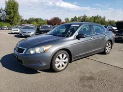 Salvage cars for sale at Woodburn, OR auction: 2008 Honda Accord EXL