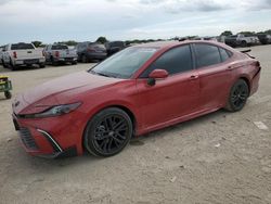 Salvage cars for sale at San Antonio, TX auction: 2025 Toyota Camry XSE