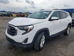 Salvage cars for sale at Woodhaven, MI auction: 2020 GMC Terrain SLE