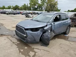 Salvage cars for sale at Bridgeton, MO auction: 2022 Toyota Corolla Cross XLE