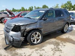 Salvage cars for sale at Bridgeton, MO auction: 2014 Ford Explorer Limited