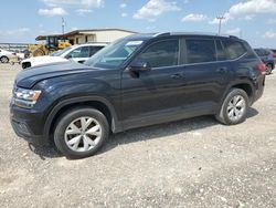 Salvage cars for sale at Temple, TX auction: 2019 Volkswagen Atlas SE