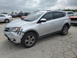 Salvage cars for sale at Indianapolis, IN auction: 2015 Toyota Rav4 XLE