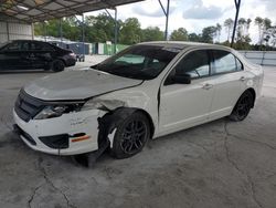 Salvage cars for sale at Cartersville, GA auction: 2012 Ford Fusion S