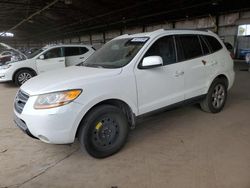 Hyundai Santa FE salvage cars for sale: 2008 Hyundai Santa FE SE