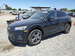 Salvage cars for sale at San Diego, CA auction: 2020 Audi Q5 E Premium