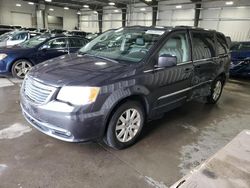 Salvage cars for sale from Copart Ham Lake, MN: 2014 Chrysler Town & Country Touring