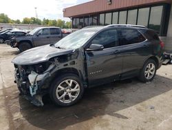 Chevrolet salvage cars for sale: 2018 Chevrolet Equinox LT