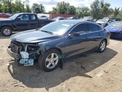 Salvage cars for sale at Baltimore, MD auction: 2020 Chevrolet Malibu LS