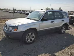 Salvage cars for sale at Eugene, OR auction: 2005 Subaru Forester 2.5X