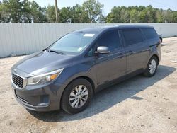 Salvage cars for sale at Greenwell Springs, LA auction: 2016 KIA Sedona LX