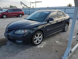 Salvage cars for sale at Kansas City, KS auction: 2008 Mazda 3 S